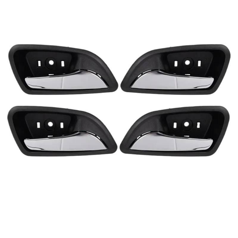 Auto Innentürgriffe Für Cruze 2009-2015 Auto Innentürgriff Innentüröffner Knopf Innen Schalter Schnalle 96952176 96952178 Auto Innentür Türgriff(4Pcs Front Rear) von XEXJHQQ