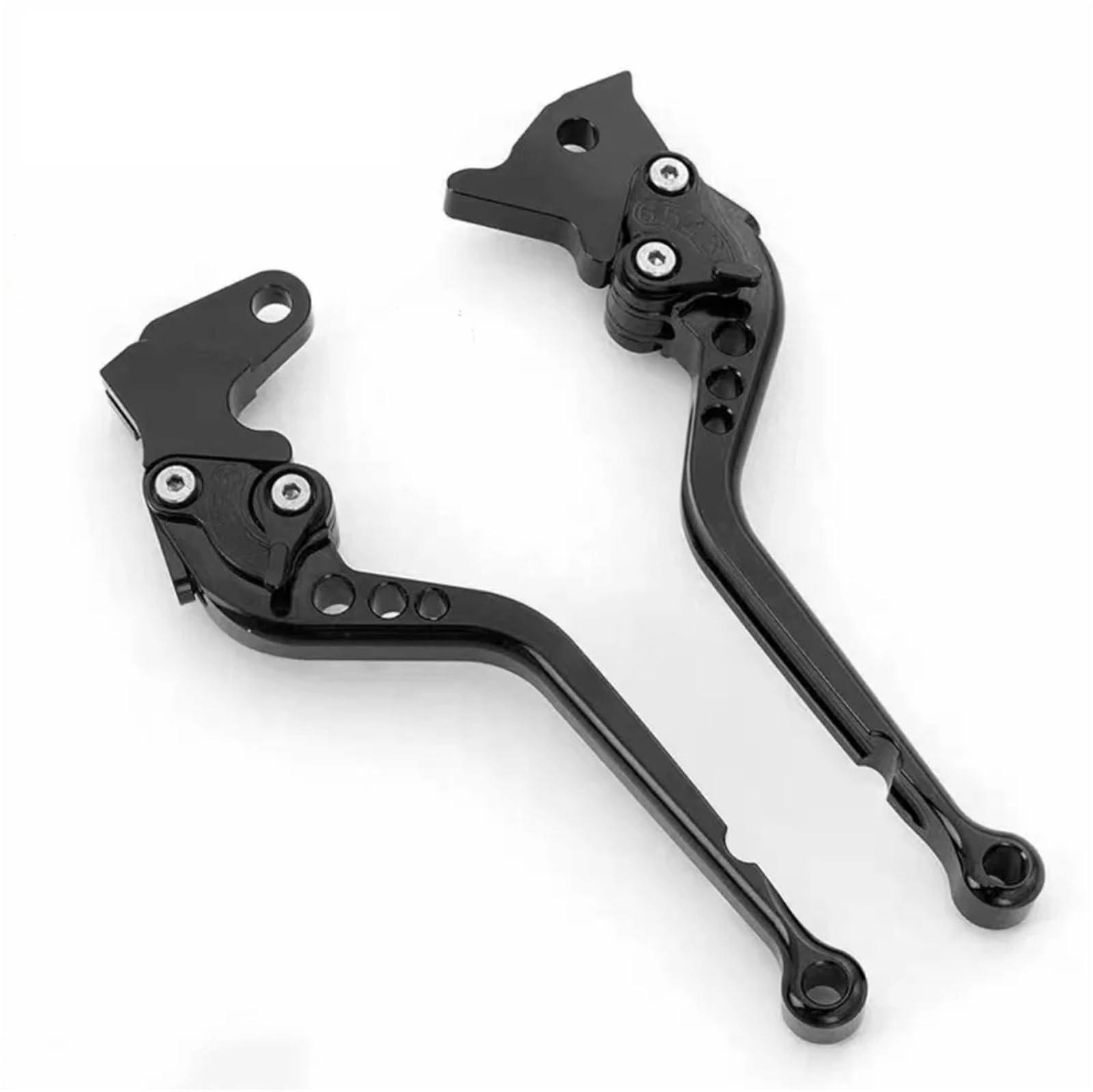 Bremskupplung Hebel Für BlackSpirit 2014–2016 Motorrad-Bremskupplungshebel Aluminium-CNC-Trommelbremshebel Vorne Und Hinten Lenker Bremshebel(Black 177mm) von XEXJHQQ