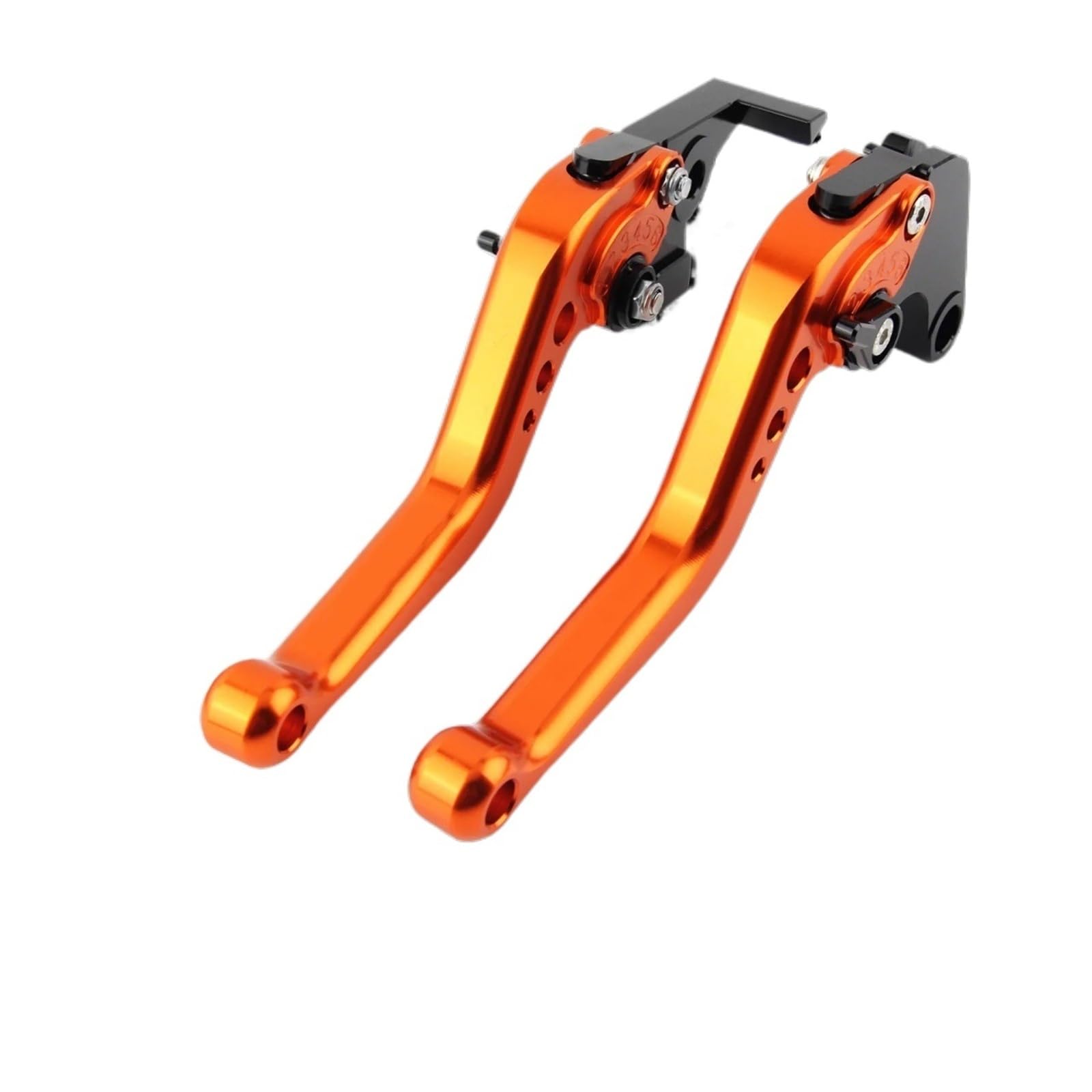 Bremskupplung Hebel Für Ducati Für Hypermotard 796 2010-2013 Motorrad Zubehör Kurze Bremse Kupplung Hebel Griffe Lenker Bremshebel(Orange) von XEXJHQQ