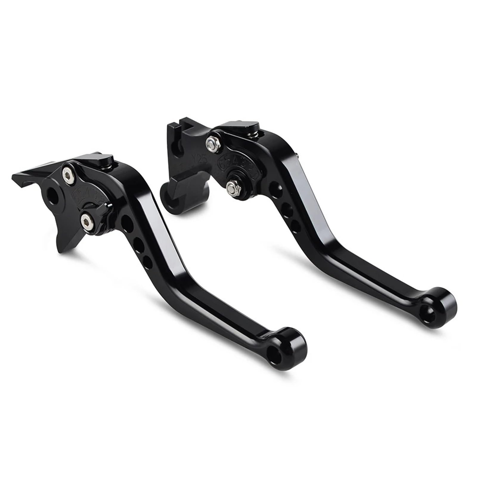 Bremskupplung Hebel Für Kawasaki Für Z750R 2011-2012 Für Z1000 2007-2016 Motorrad Bremse Kupplung Hebel Lenker Bremshebel(Black Short) von XEXJHQQ