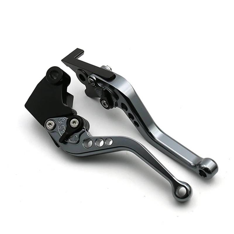 Bremskupplung Hebel Für Suzuki Für GSX-S750 2011-2020 Für Suzuki Für GSXR600 1997-2003 Bremse Kupplung Hebel Lenker Bremshebel(Short Titanium) von XEXJHQQ