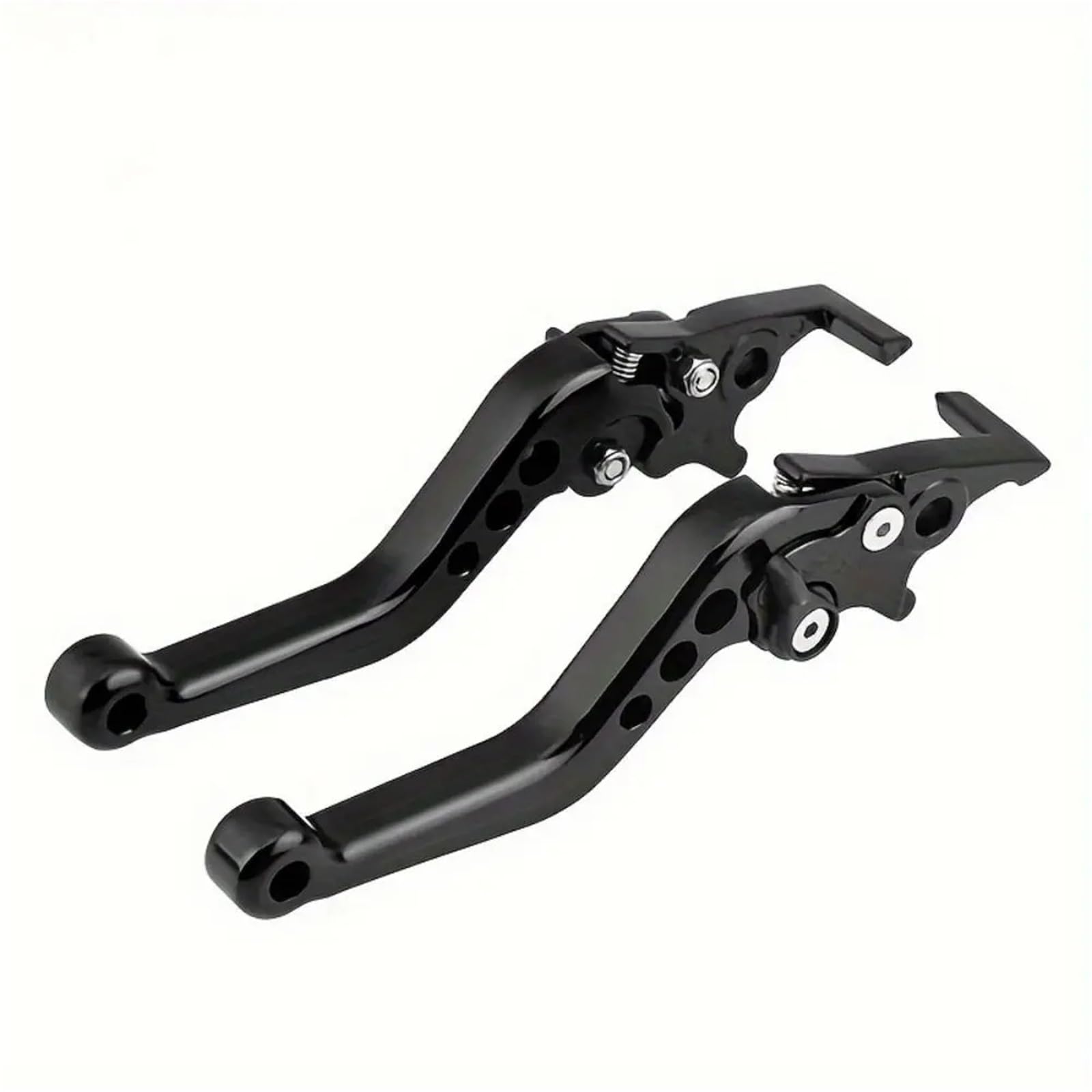 Bremskupplung Hebel Motorrad-CNC-Modifikationszubehör Doppelscheibenbremshebel Motorrad-Bremshebel Lenker Bremshebel(Black) von XEXJHQQ