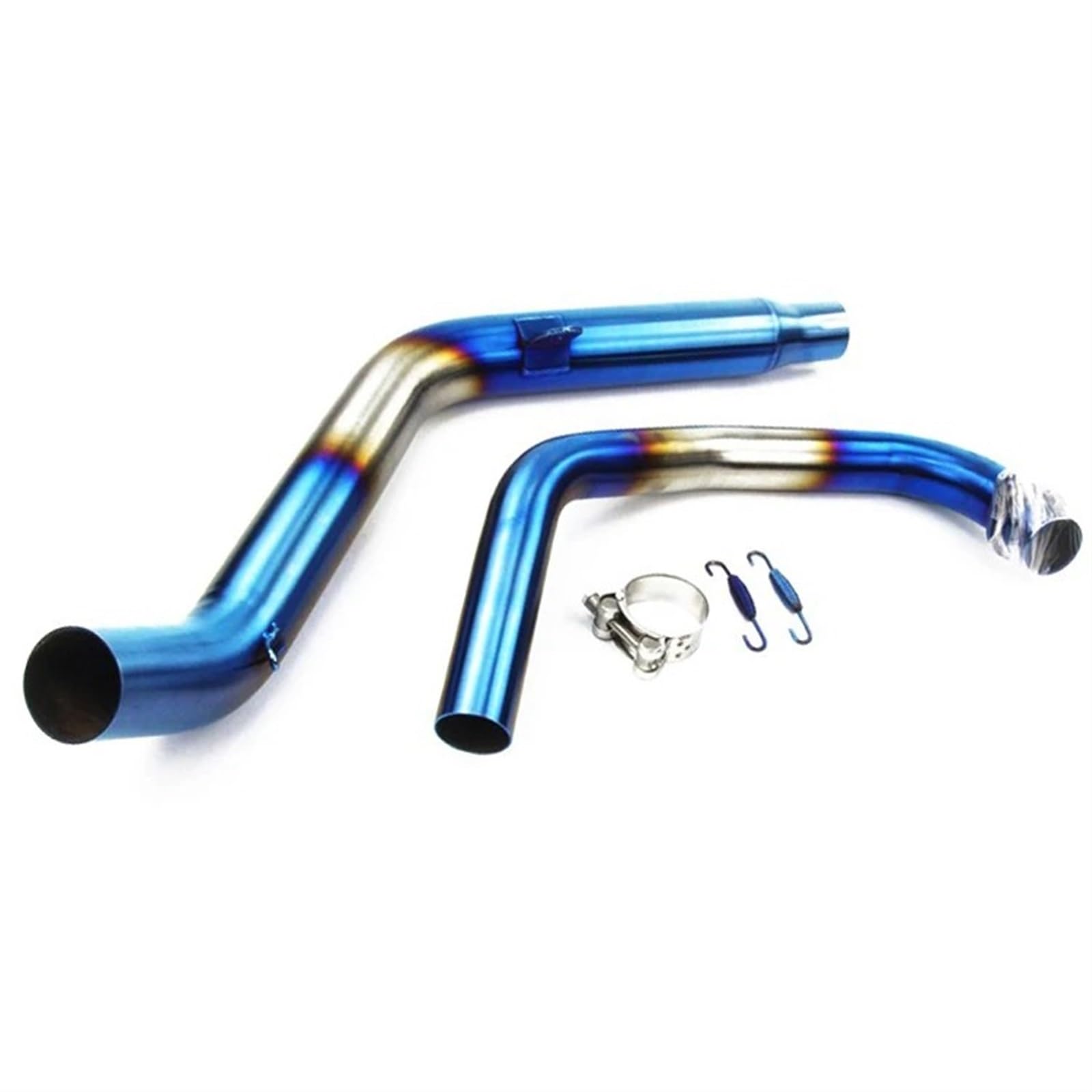 Für CB190 Für CBF190R Für CBF190X Auspuffrohr Mittelglied Mittelrohr Motorrad Motorrad Auspuff Mittelrohr Pipe Exhaust(2) von XEXJHQQ