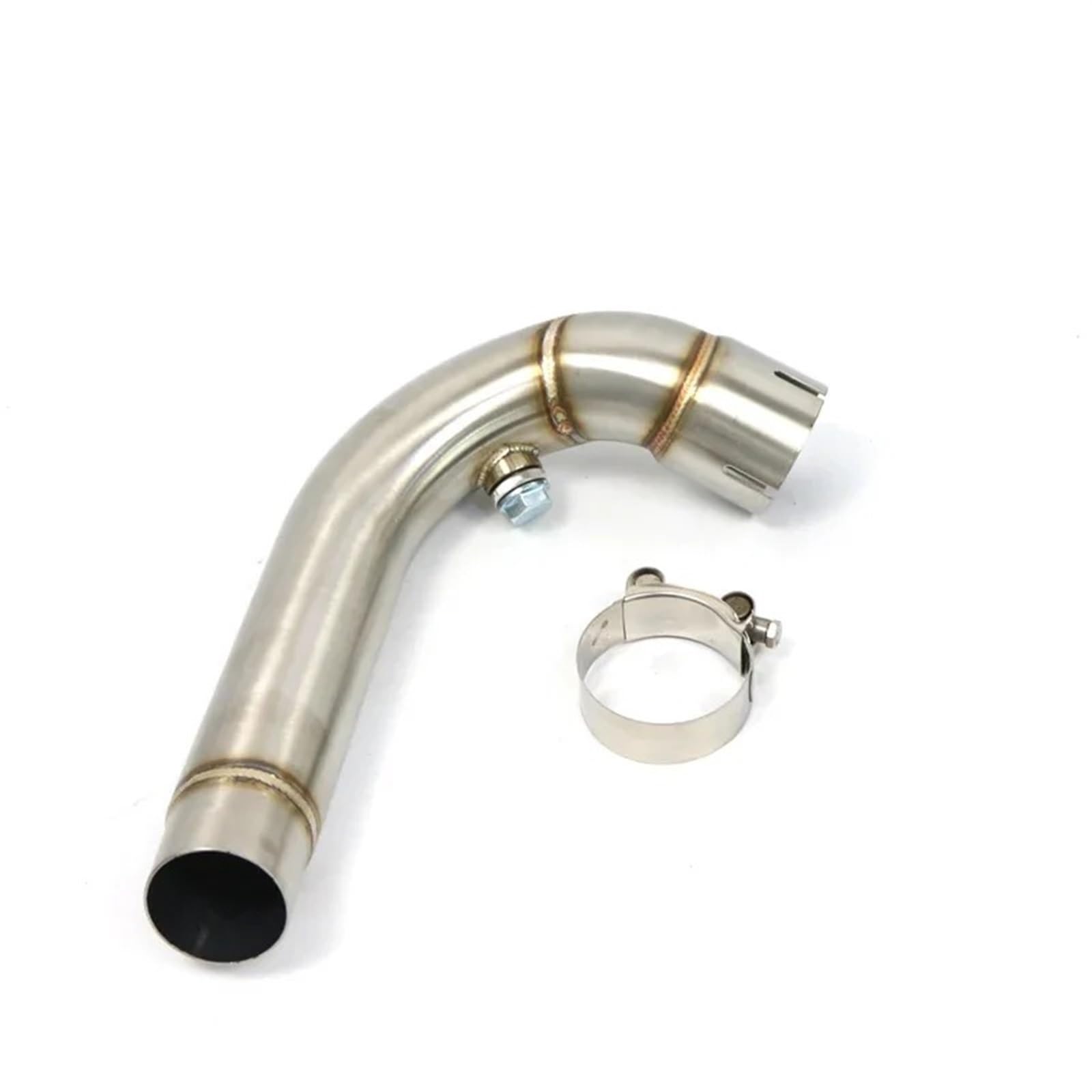 Für CBR600RR 2005-2018 Motorrad-Auspuffrohr Modifiziertes Edelstahl-Mittelverbindungsrohr Motorrad Auspuff Mittelrohr Pipe Exhaust von XEXJHQQ