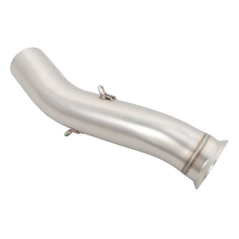 Für CFMOTO Für 800NK 2023 Motorradauspuff Ändern 51MM Anschluss Mid Middle Link Pip Schalldämpfer Motorrad Auspuff Mittelrohr Pipe Exhaust von XEXJHQQ