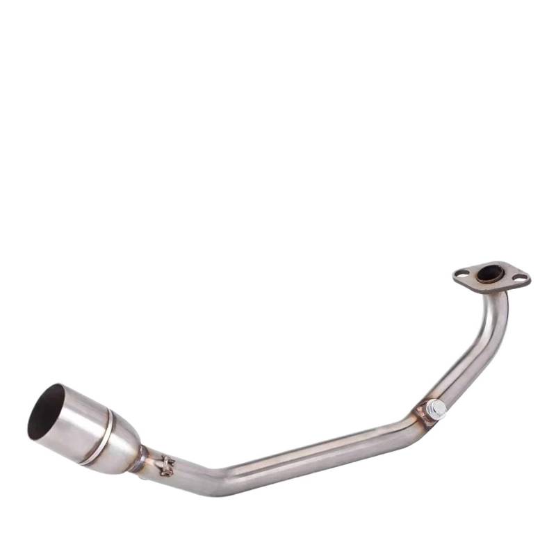 Für PCX125 Für PCX150 2017-2022 Motorrad Roller Auspuff Schalldämpfer Volle System Mittleren Rohr Slip-Auf Escape Fit Motorrad Auspuff Mittelrohr Pipe Exhaust(2021-2022-Silver) von XEXJHQQ