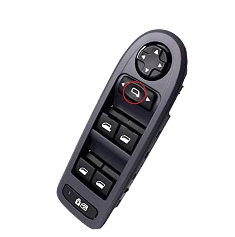 Für Peugeot 308 508 2007-2013 6490.QY 98054508ZD Fenster Schalter Heber Taste Controller Zubehör Autos Fensterh Taster Schalter(Without Folding) von XEXJHQQ