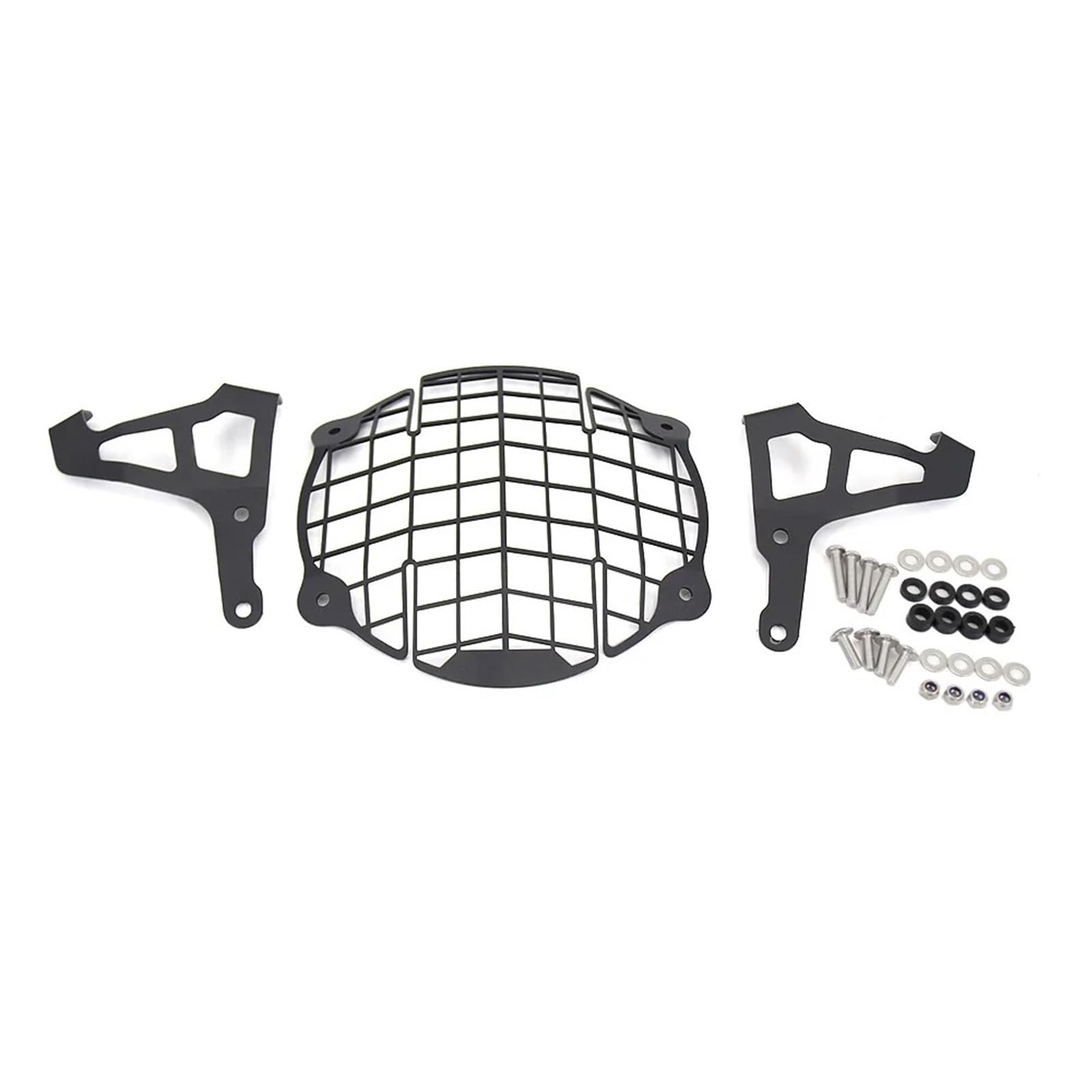 Für Royal Für Enfield Für Himalayan 2016-2021 Motorrad Schwarz Scheinwerfer Grille Abdeckung Aluminium Protector Geeignet Motorrad Scheinwerfer Lichtabdeckung von XEXJHQQ