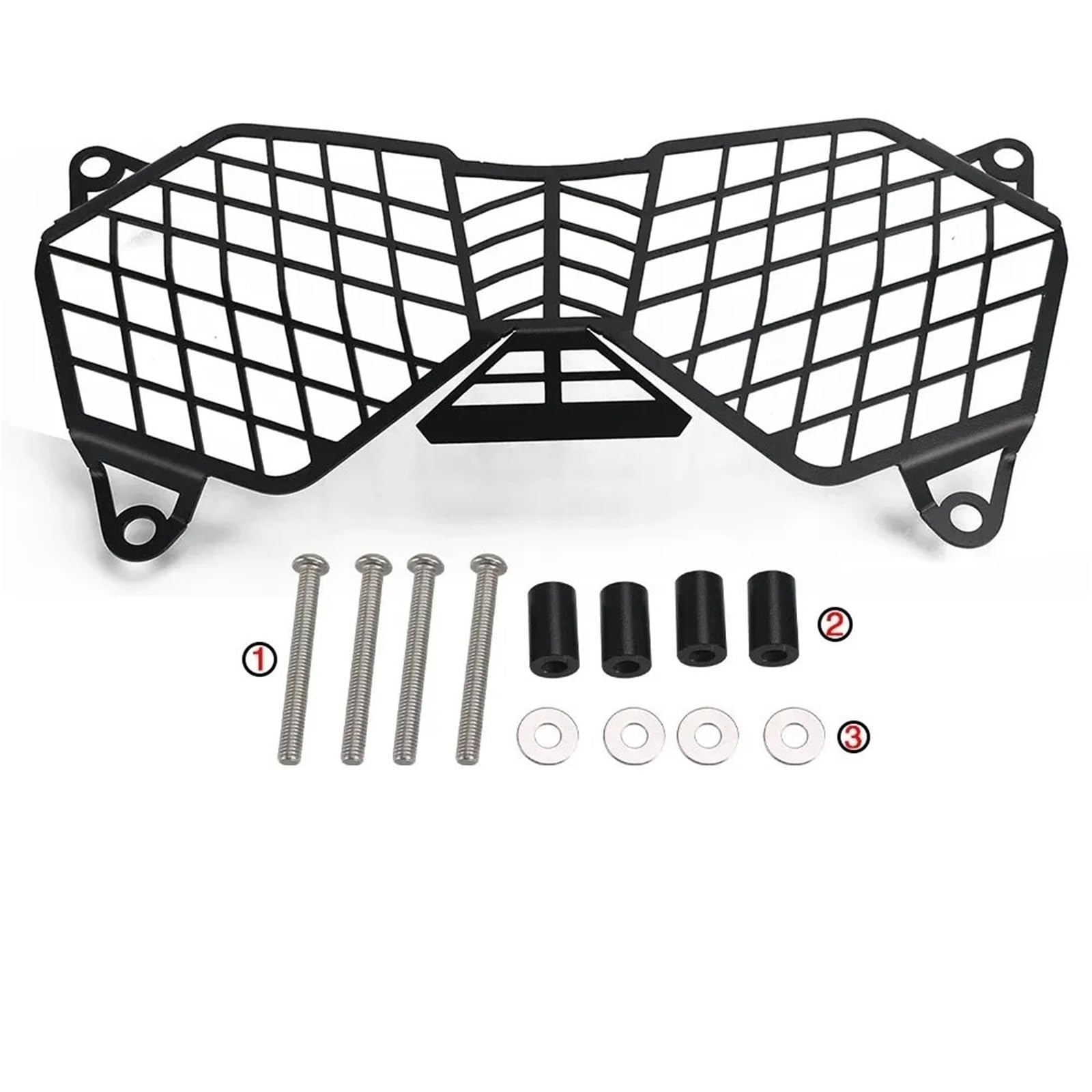 Für Tiger 800 2010-2017 Motorrad Zubehör Scheinwerfer Scheinwerfer Grille Schild Schutz Abdeckung Schutz Motorrad Scheinwerfer Lichtabdeckung von XEXJHQQ