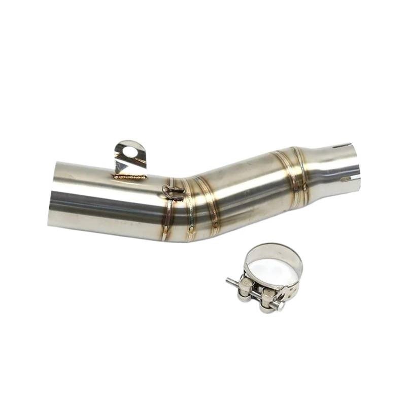 Für YZF Für R6 2006-2016 1998-2005 2006-2018 Motorrad Auspuffrohr Edelstahl Mittleren Link Rohr Refit Motorrad Auspuff Mittelrohr Pipe Exhaust(06-16) von XEXJHQQ