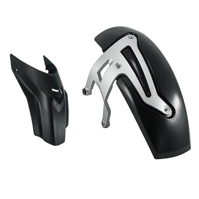 Motorrad Kotflügel Für R1250GS LC Für ADV 2019-2023 Vorne Hinten Kotflügel Kotflügel Splash Guard Protector Rad Hugger Motorräder Fender(ONE Set Silver) von XEXJHQQ