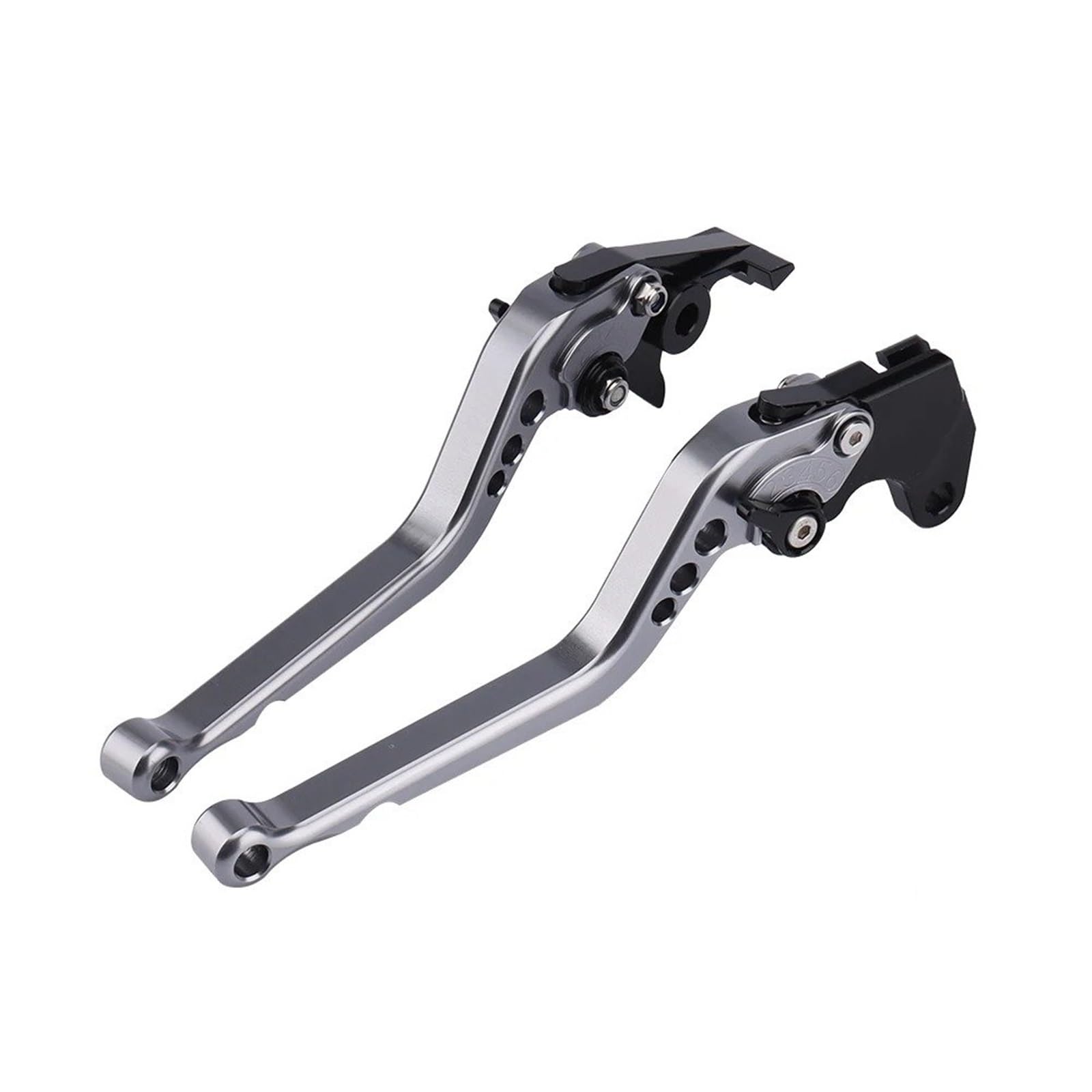 Motorrad Kupplungshebel Für ADV 350 Für Forza 350 Für Forza750 2021-2023 Motorrad Einstellbare Lange/Kurz Bremsen Kupplung Hebel Fit Bremshebel(Long Titanium) von XEXJHQQ