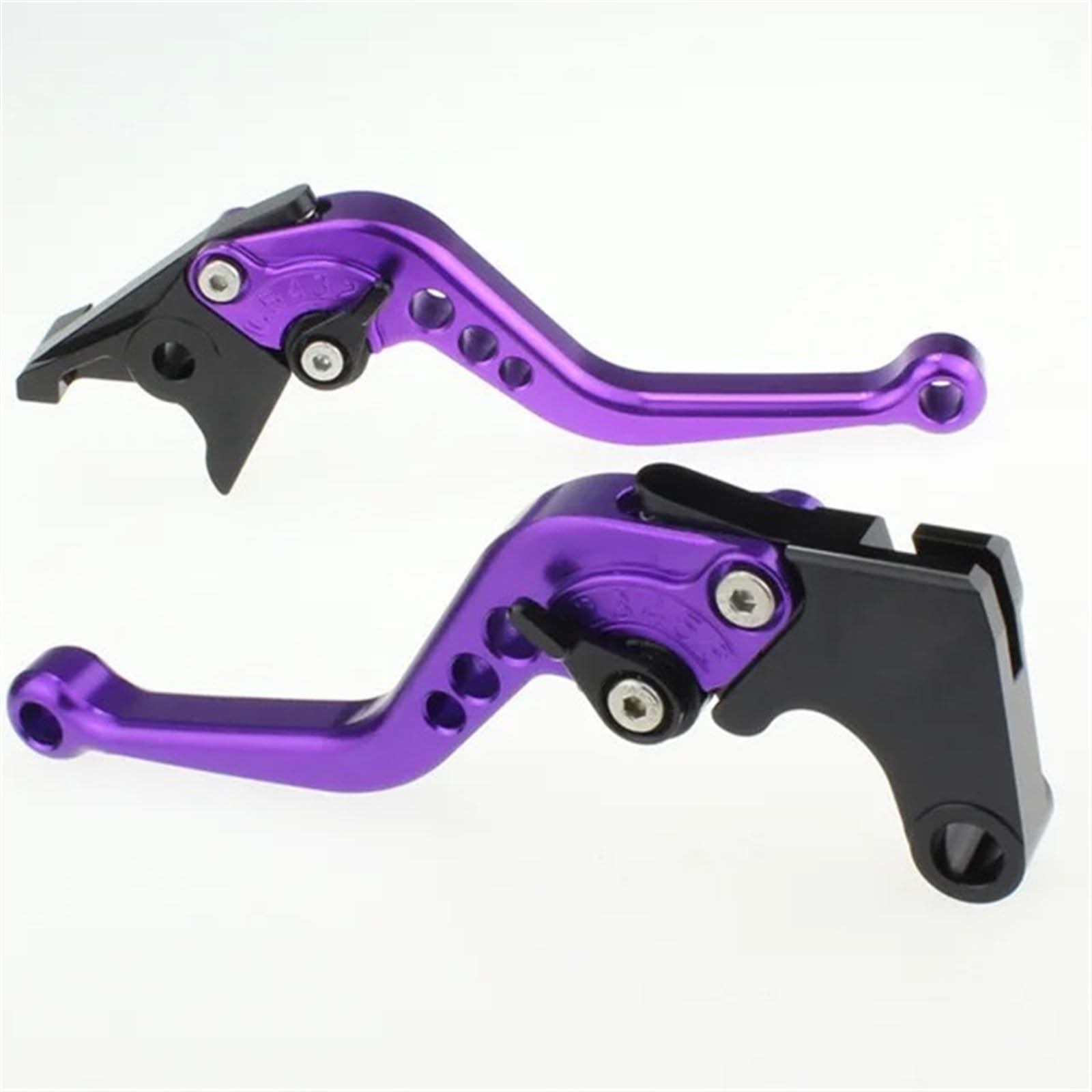 Motorrad Kupplungshebel Für Suzuki Für SV650 Für SV 650 Für SV650S 1999-2009 Aluminium Einstellbare 3D-Motorradbremskupplungshebel Griffzubehör Bremshebel Bremshebel(A Purple) von XEXJHQQ