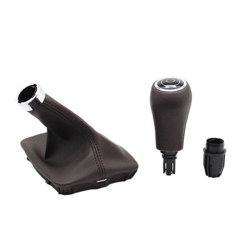 Schaltknauf Kappe Für Benz W204 W207 W212 C204 C63 C300 C250 C200 C180 Auto Automatik Auto Schaltknauf Schalthebel Gamasche Boot Abdeckung Schaltknaufkopf Automatik(Moka 3pcs Set) von XEXJHQQ