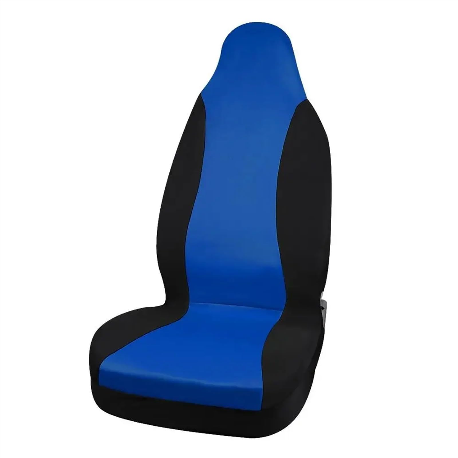 XFYESL Auto Sitzbezug 5 Farben Universal-Schalen-Autositzbezüge Innensitzdekorationsbezüge Zubehör für Auto-Fahrzeug-LKW-SUV Autositzschoner(1pcs Blue Black) von XFYESL