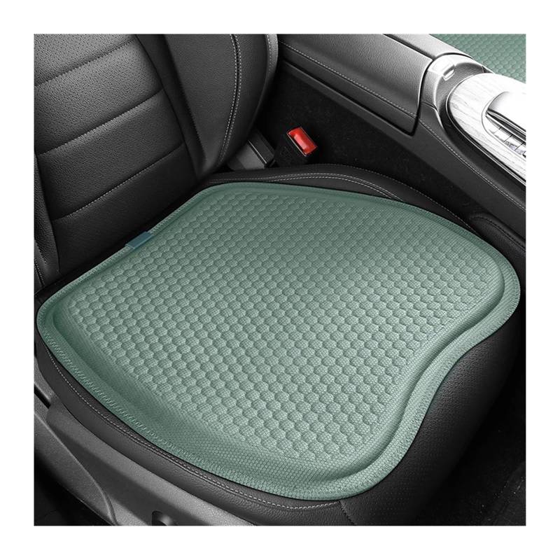 XFYESL Auto Sitzbezug Einteiliges Gel-Sitzkissen Cool Cloth, 3D-Softgel Geeignet für Zuhause, Büro, Auto Cooles, atmungsaktives Kissen Autositzschoner(Green) von XFYESL