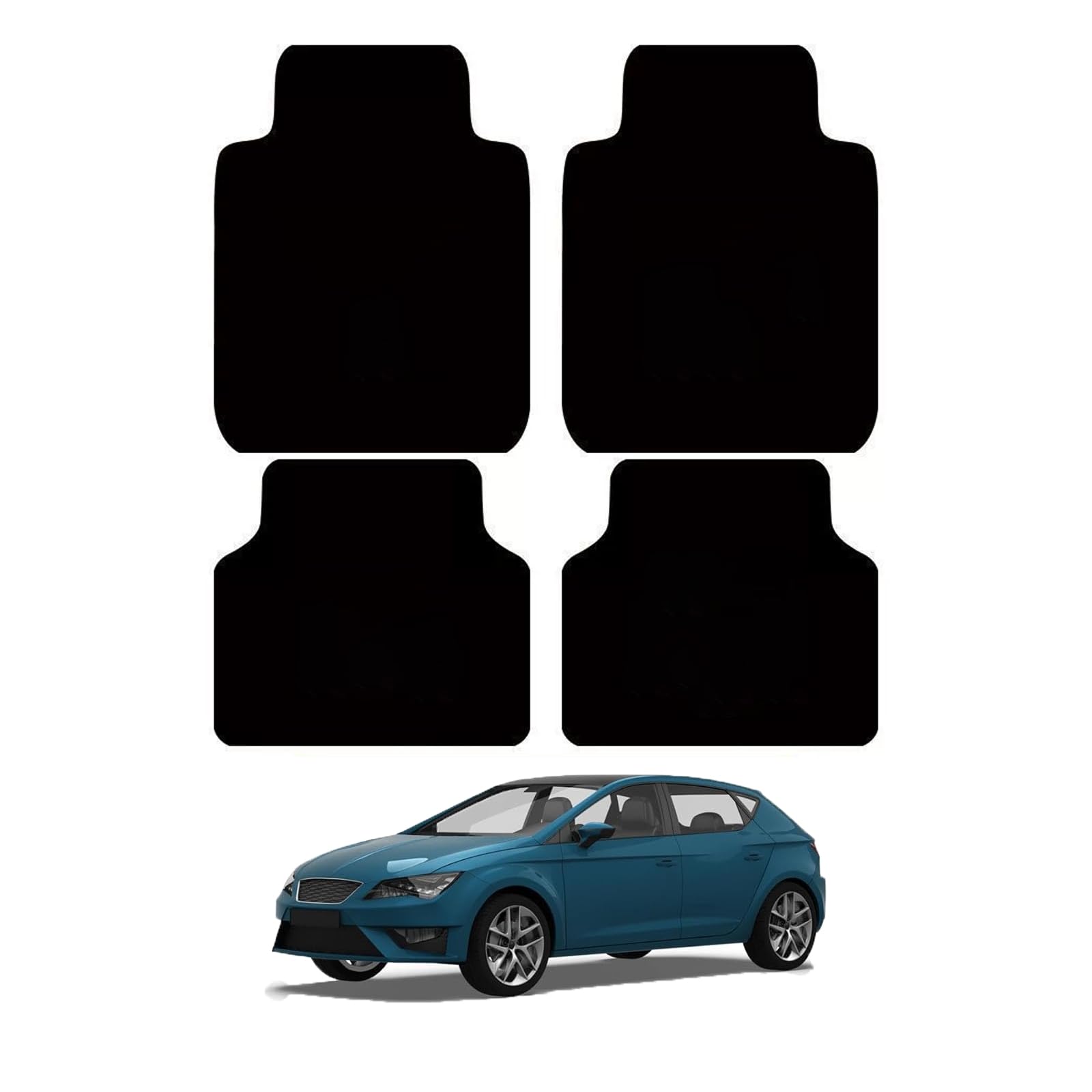 4 pcs Auto Fußmatten, für VW ID.4 2020-2023 Velours Auto fußmatten Satz Kristall Samt Automatte Anti Schmutz Matte 4 pcs Auto Fußmatten, für VW ID.4 2020-2023 Velours Auto fußmatten Satz Kristall Samt Automatte Anti Schmutz Matte von XGIXG
