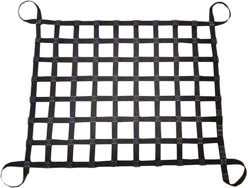 Sicherheits-Ladungshebenetzgurte, Polyester-Flachfrachtnetz-Hebezeug-Hebenetzgurte Schiffsbe- und -entladung von Gütern Dock-Hebenetzbau bewegliche Takelage(1 X 1M/Mesh 10cm/Load 2T) von XGXGX