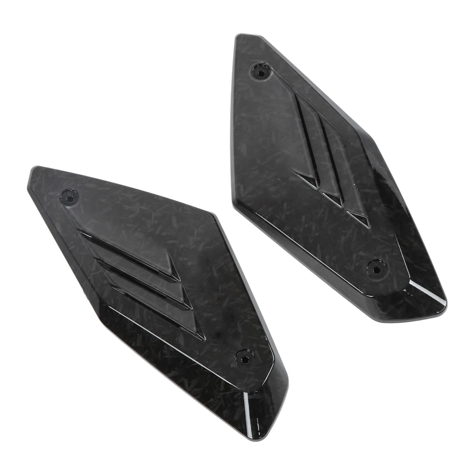 2PCS Motorrad-Seitenwand-Lufteinlass-Abdeckungsschutz, Schutzverkleidung für CB650R 2019 2020 2021, Gutes Autocycle-Zubehör (Bambuskohlefarbe) von XHIKOWAT