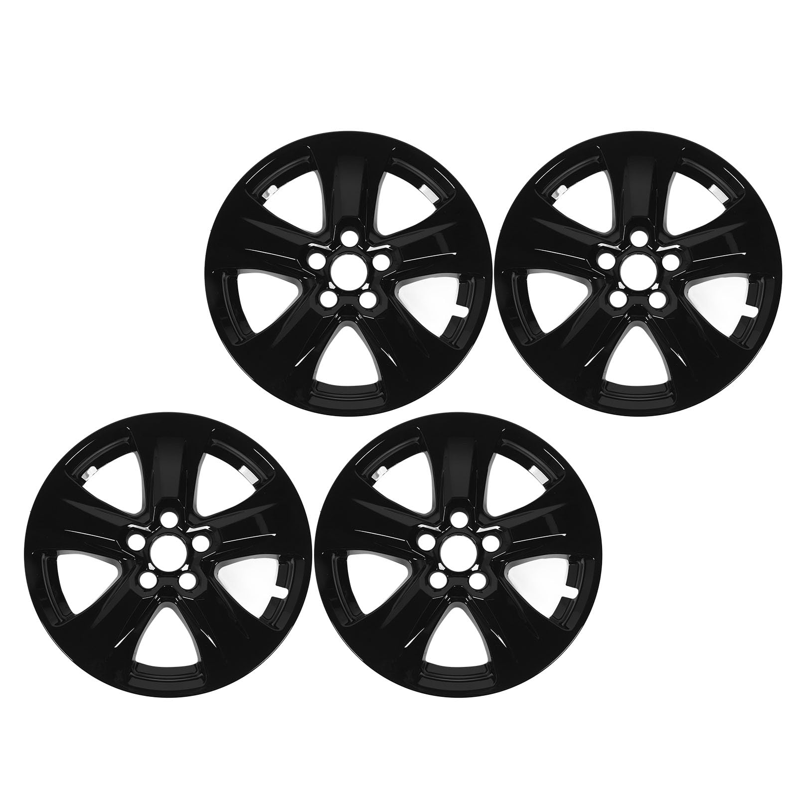 4 Stcs Wheel Hub Cap Cap Glossy Black Wheel Skins Hubcap -Austausch für XLE LE 2019 Bis 2023 von XHIKOWAT