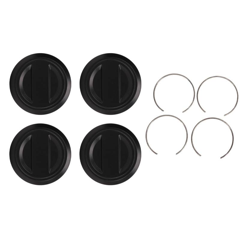 4PCS Premium Radnabenkappen, Felgenabdeckung Ersatz für RZR 4 XP 900 1000, Reifen Radnabenkappe Mittelnabenabdeckung von XHIKOWAT