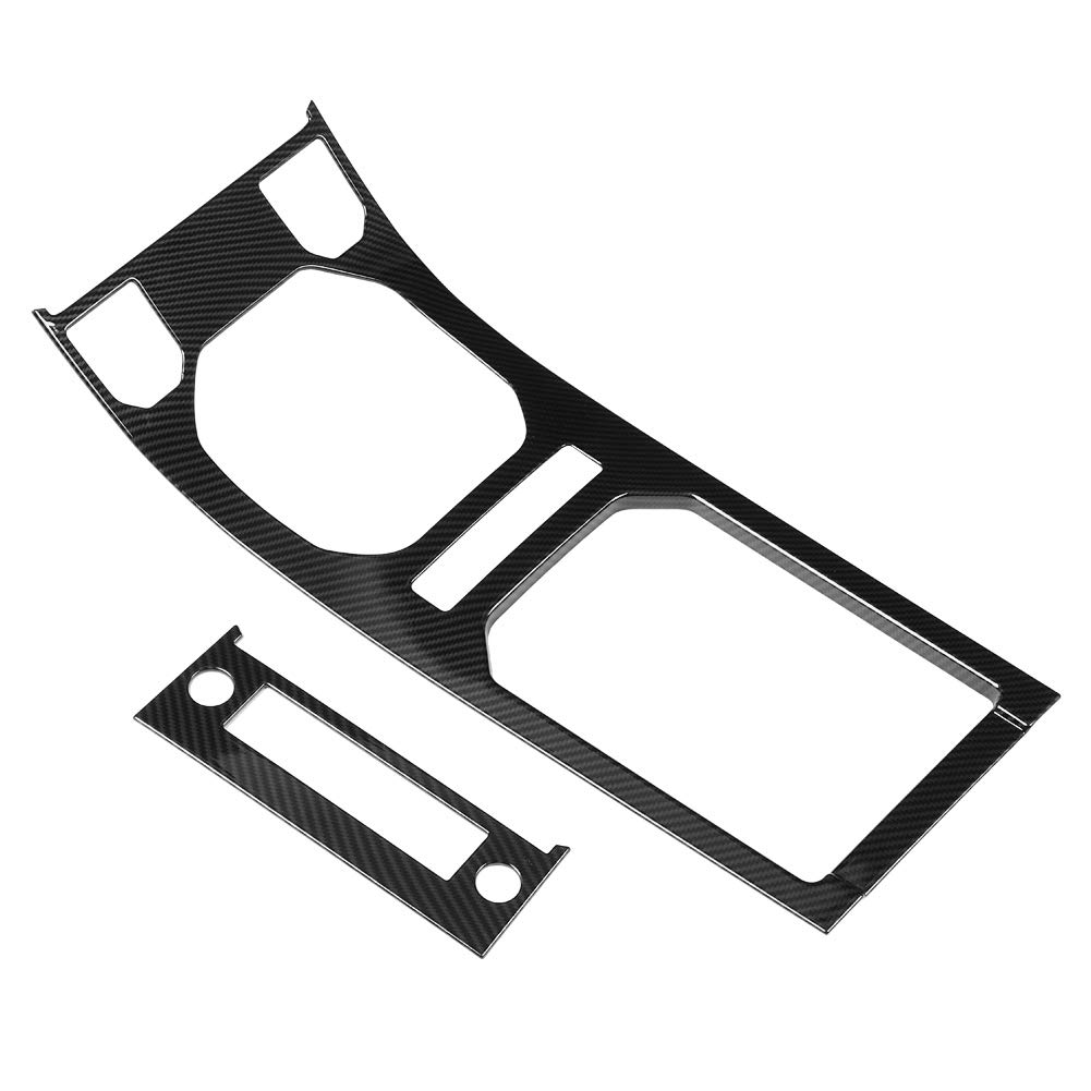 XHIKOWAT 2 Stück Mittelkonsolen-Schalttafel-Verkleidungsverkleidung Im Kohlefaser-Stil für Evoque 2012 Bis 2017 von XHIKOWAT