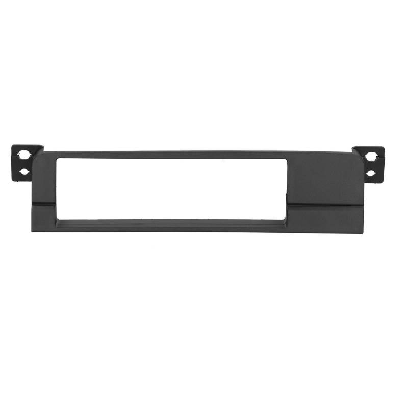 XHIKOWAT Schwarze 1-DIN-Center-Control-Radio-DVD-Panel-Rahmenverkleidung, Navigationsradio-Halterung, Stereo-Panel-Rahmen für 3er E46 2003 Bis 2005 von XHIKOWAT