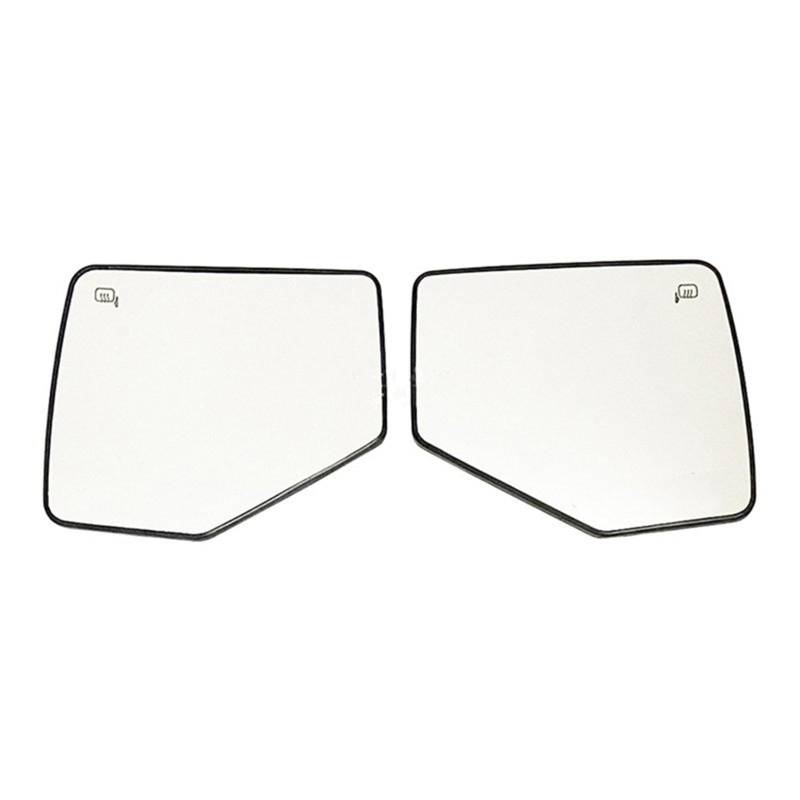 Außenspiegel Glas Für Ford Für Explorer Mk4 2006-2010 Linke oder Rechte Seite Erhitzt Flügel Spiegel Glas Rückspiegel Objektiv 6L2Z-17K707-E Außenspiegelglas(2Pcs Left and Right) von XIAOYANS