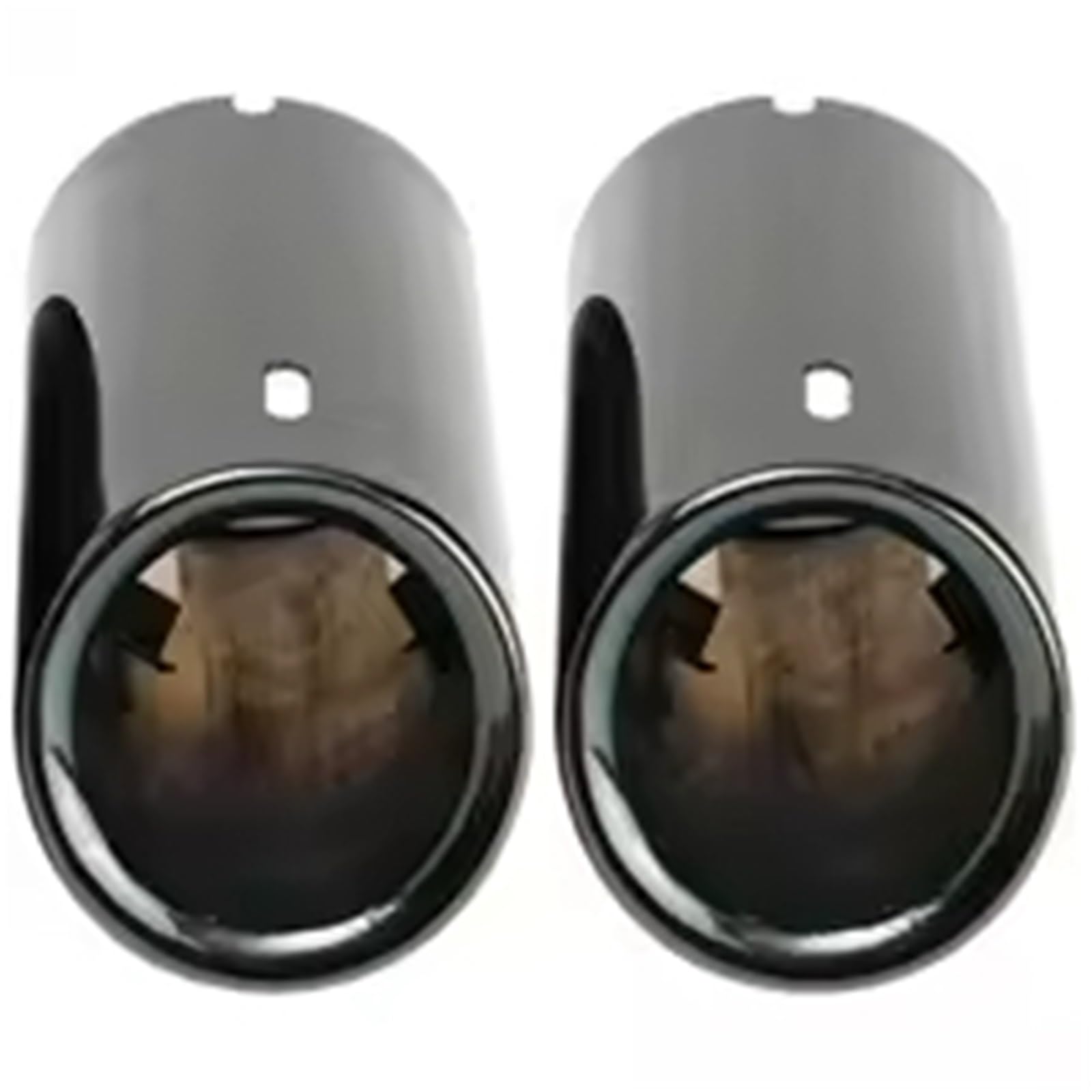 Auto Endrohre Für E90 E92 325 328I 3 Series 2X Titanium Black Car Exhaust Pipes Tail Tips Auspuffendrohr von XIAOYANS