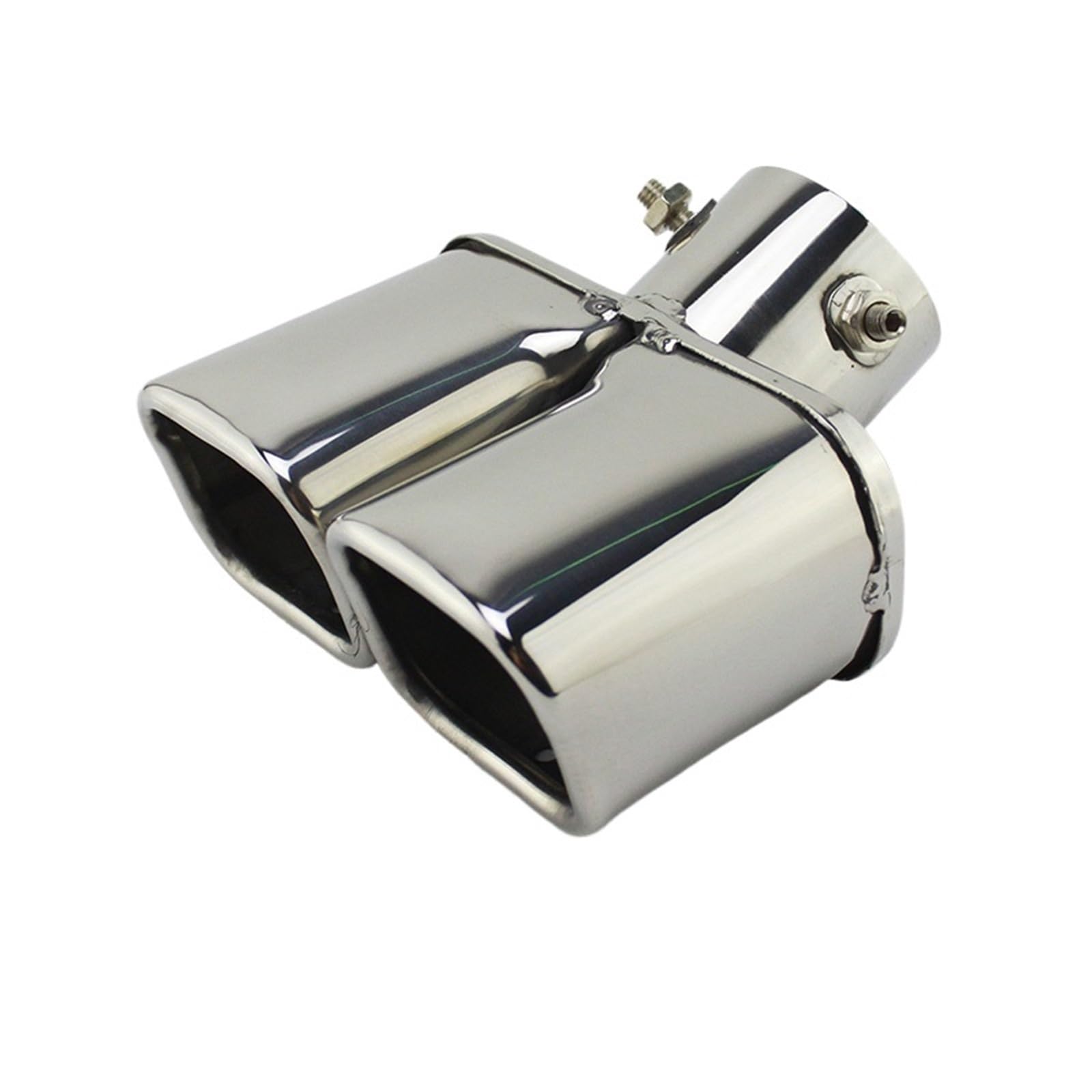 Auto Endrohre Für Infiniti JX35 QX60 2013-2019 1pieceTailpipe Schalldämpfer Spitze Auto Hinten Schwanz Throat Zubehör Auspuffendrohr(Silber) von XIAOYANS