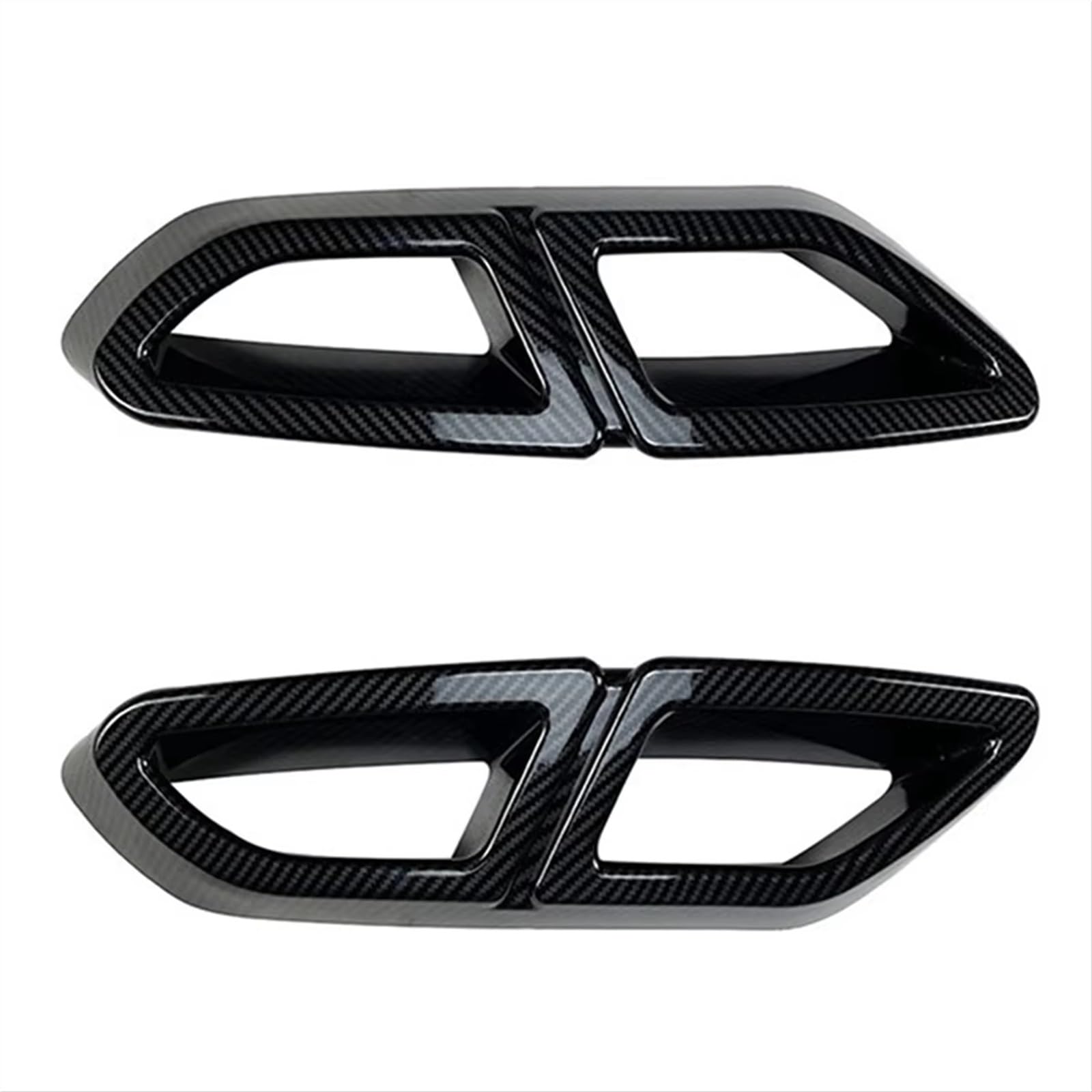 Auto Endrohre Für Magotan Für Passat B8 2016-2019 Hinten Lip Bumper Spoiler Auto Schwanz Throat Rahmen Auspuff Auspuffendrohr von XIAOYANS