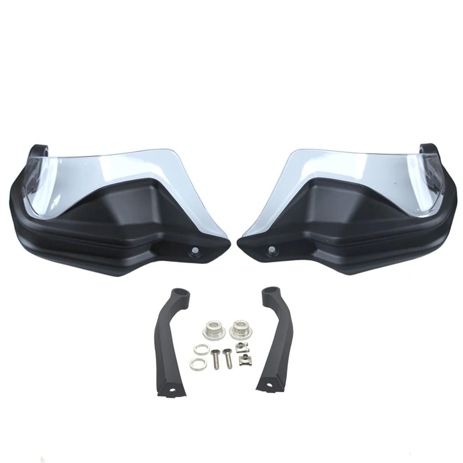 Lenker Handprotektoren Für X-ADV750 Für XADV750 Motorrad Handprotektoren Hand Protektoren Guards Windabweiser Schild Motorrad Lenker Handschutz(Black-White) von XIAOYANS