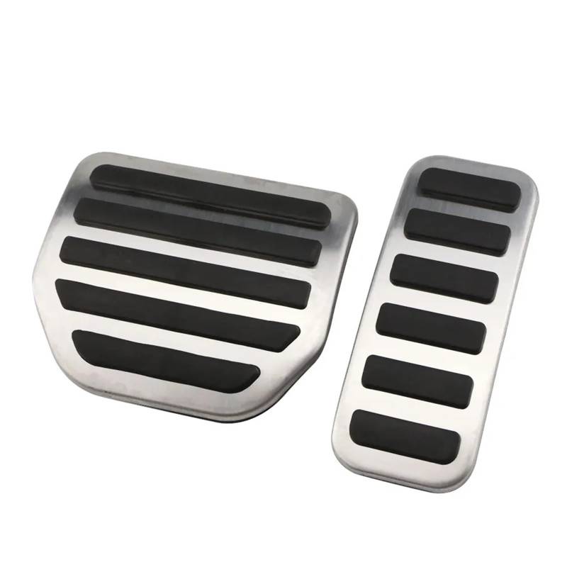 Pedalkappen Für Land Für Rover Für Discovery 4 LR4 L319 Gaspedal Bremse Restfoot Pedal Autoteile Edelstahl Auto Fußpedale Auto Pedale(2 Pieces) von XIAOYANS