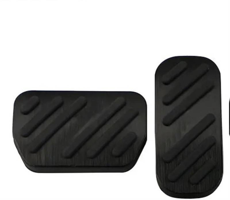 Pedalkappen Für Toyota Für Hilux Für Revo 2015-2019 2020 2021 at Bremspedale rutschfeste Abdeckung Fall Pads Trim Auto Auto Gaspedal Auto Pedale(Schwarz) von XIAOYANS