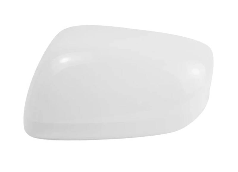 Spiegelabdeckungen Ersatz Für Fit 2008 2009 2010 2011 2012 2013 Auto Zubehör Rückspiegel Abdeckung Spiegel Gehäuse Shell Ohne Lampe Typ Auto Spiegelkappen(1pcs taffeta white L) von XIAOYANS