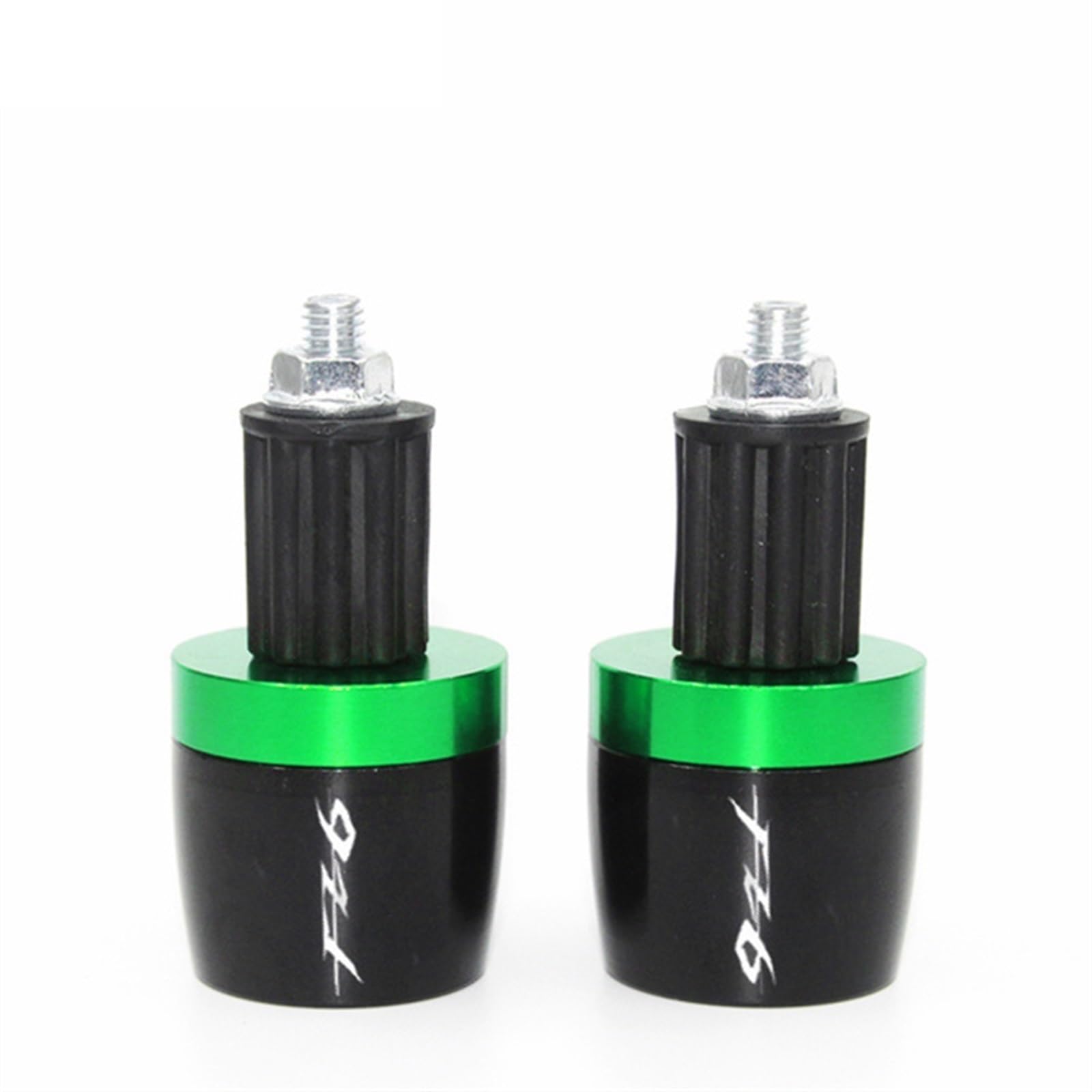 XIAOYANparts 7/8'' 22mm Motorrad Lenker Griffe Kappe End Stecker Für Yamaha FZ6 FAZER FAZER600 FZ 6 FZ6 N FZ6R(A-Green) von XIAOYANparts