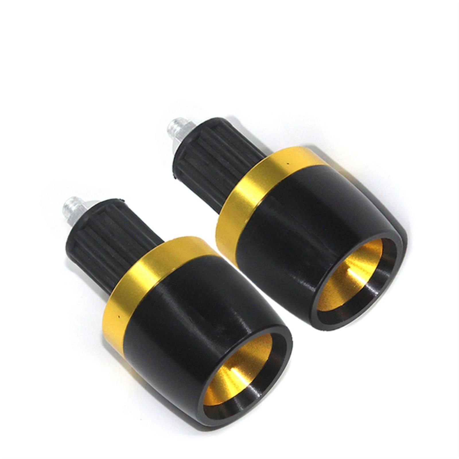 XIAOYANparts Für KMYCO AK550 AK 550 7/8 "22mm Motorrad Zubehör Lenker Enden Stecker Slider Lenker End Griffe Kappe(Gold No Logo) von XIAOYANparts