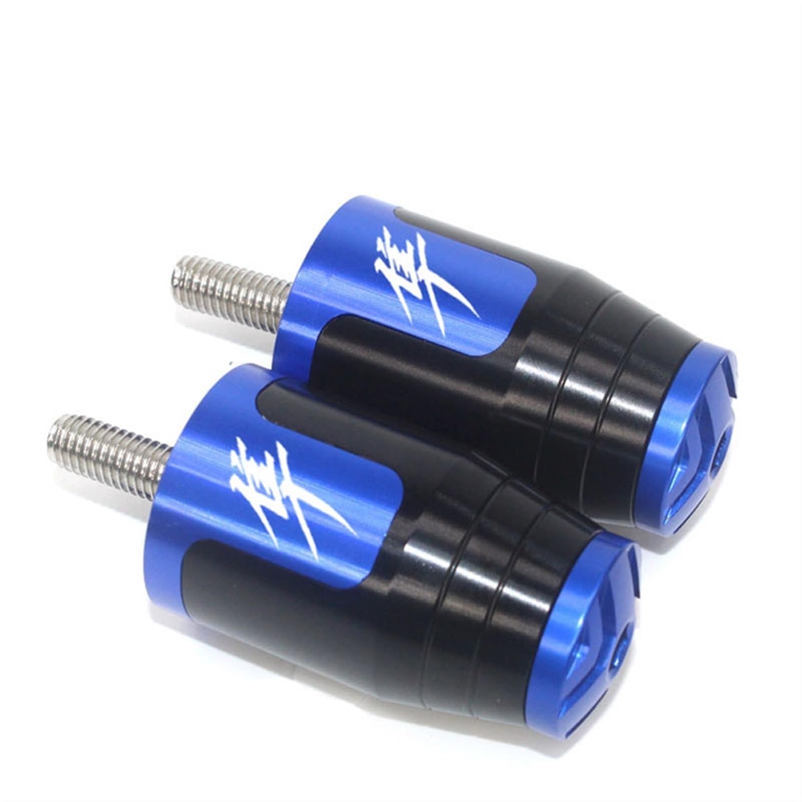 XIAOYANparts Für Suzuki Hayabusa GSXR1300 GSXR1300R Motorrad Zubehör Lenker Griffe Griff Bar Grip End Kappe Stecker(B-Blue) von XIAOYANparts