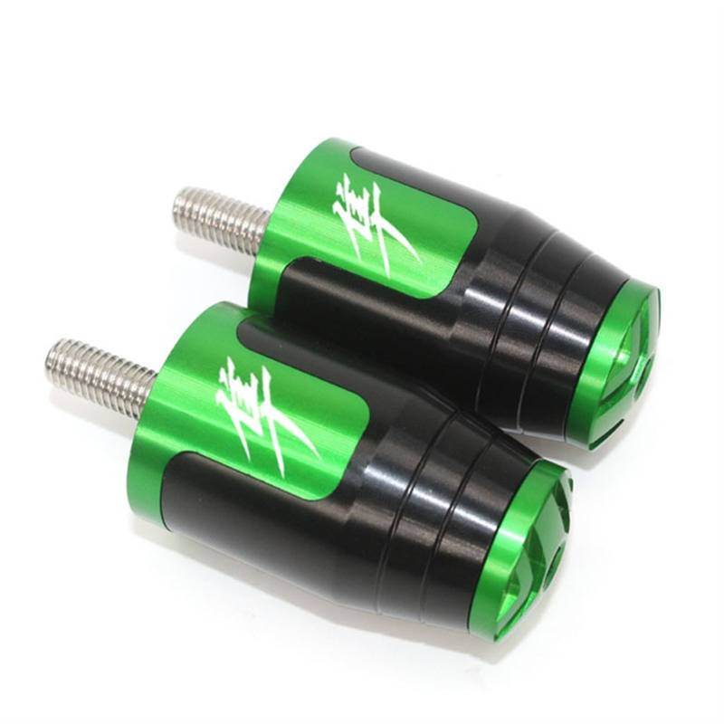 XIAOYANparts Für Suzuki Hayabusa GSXR1300 GSXR1300R Motorrad Zubehör Lenker Griffe Griff Bar Grip End Kappe Stecker(B-Green) von XIAOYANparts