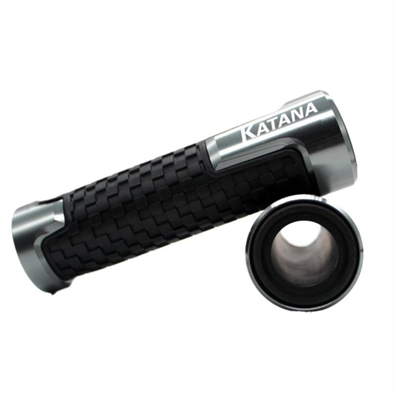 XIAOYANparts Für Suzuki Katana GSX600F GSX 600 F 600F Motorrad 7/8 "22 MM Lenker Handgriffe Griff Bar End Kappe Stecker(Titan) von XIAOYANparts