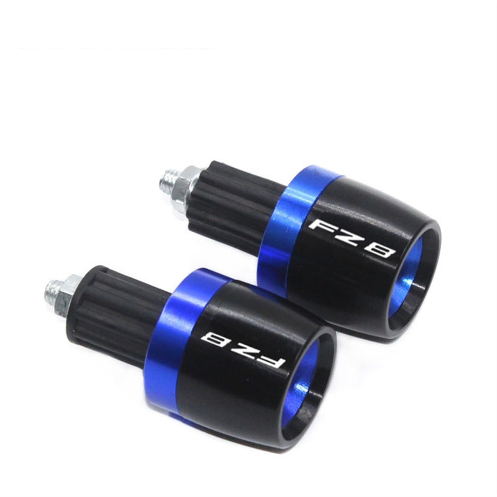 XIAOYANparts Für Yamaha FAZER FZ8 FZ 8 7/8 "Motorrad Lenker Griffe Enden Gegengewicht Griff Bar Slider End Kappe Stecker(A-Blue) von XIAOYANparts