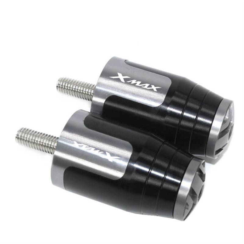 XIAOYANparts Motorrad Zubehör Lenker Handgriffe Griff Bar End Kappe Stecker Für Yamaha Xmax 125 250 300 400 X MAX(Titanium-A) von XIAOYANparts