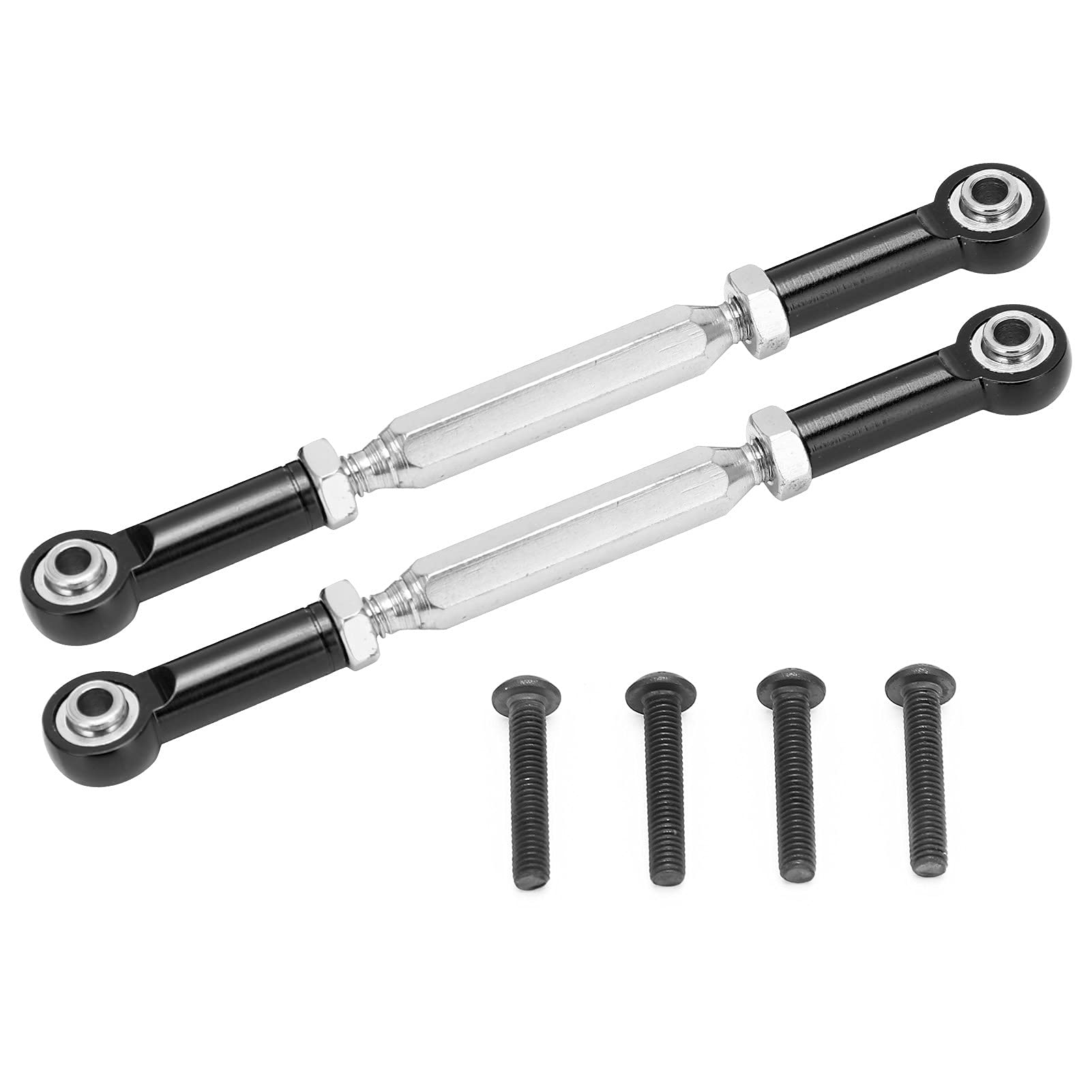 Heck -Stangenarme Leichter Stabilisator für 1/7 RC -Auto (Schwarz) von XIASABA