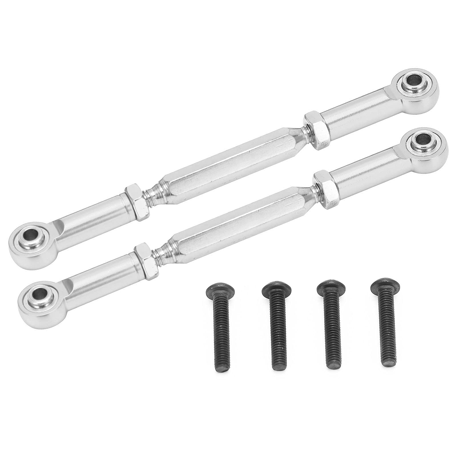 Heck -Stangenarme Leichter Stabilisator für 1/7 RC -Auto (Silber) von XIASABA