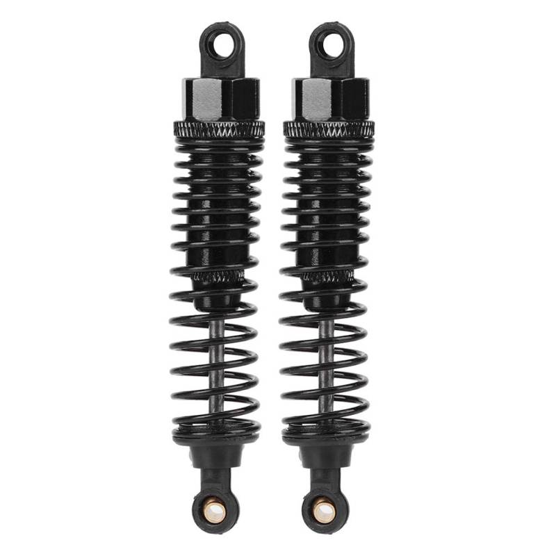 Metallschockdämpfer 2pcs RC -Autoersatzteile schwarz für 1:10 RC -Auto (100MM) von XIASABA