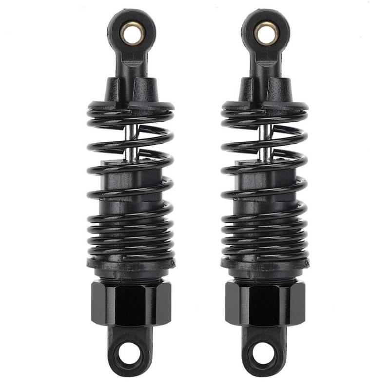 XIASABA 2PCS 2,4 -Zoll -Stoßdämpfer Federfedern für JLB/HSP/EM/DHK/HPI 1/10 RC -Autozubehör (Schwarz) von XIASABA