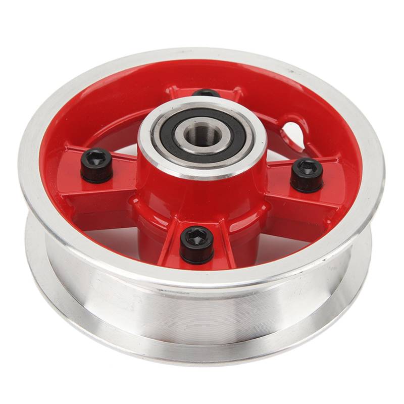 XIASABA 8 -Zoll -Elektro -Roller -Vorderrad -Hub -Aluminium -Leichtmetallrad Felgen rot Leichter Ersatz für Roller -Enthusiasten von XIASABA