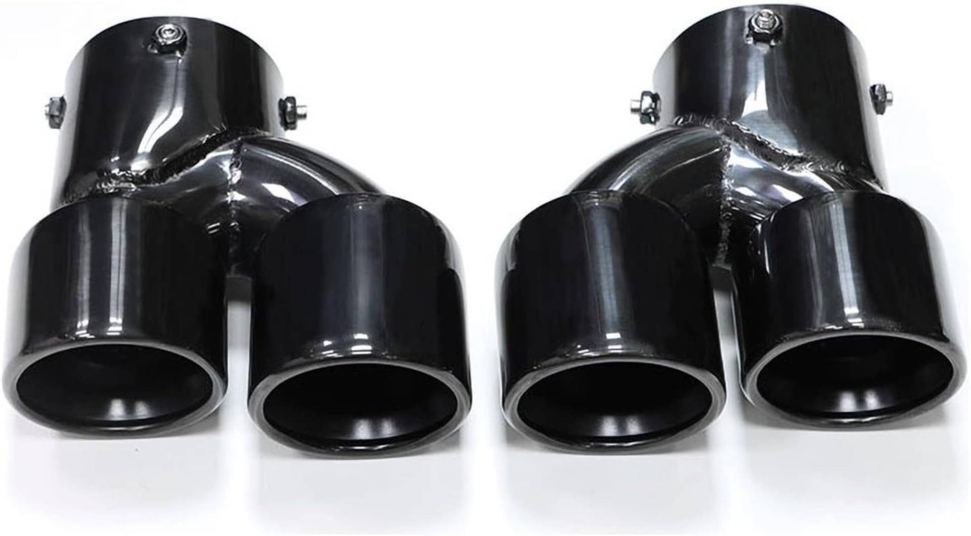 1 Pair for BMW G42 M240i 2021 2022 Dual M Exhaust Pipe Carbon Tailpipe Silencer Tip Exhaust System Nozzle Tailpipe, Carbon Fibre von XIAXIAJIA