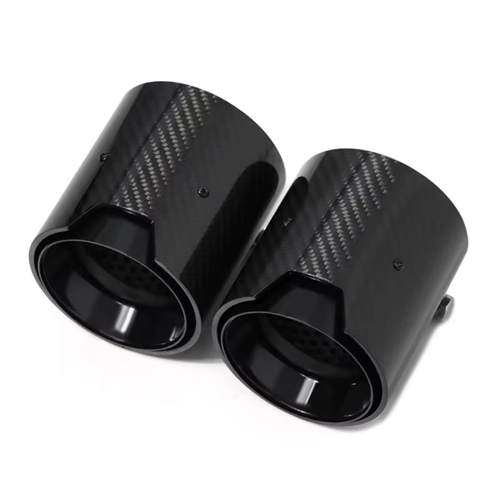 2 teile/los Auto Auspuff Spitze Für BMW 2 Serie F22 F23 M235i M240i F20 F21 M135i M140i M Leistung Carbon faser ID60mm Schalldämpfer Spitze von XIAXIAJIA