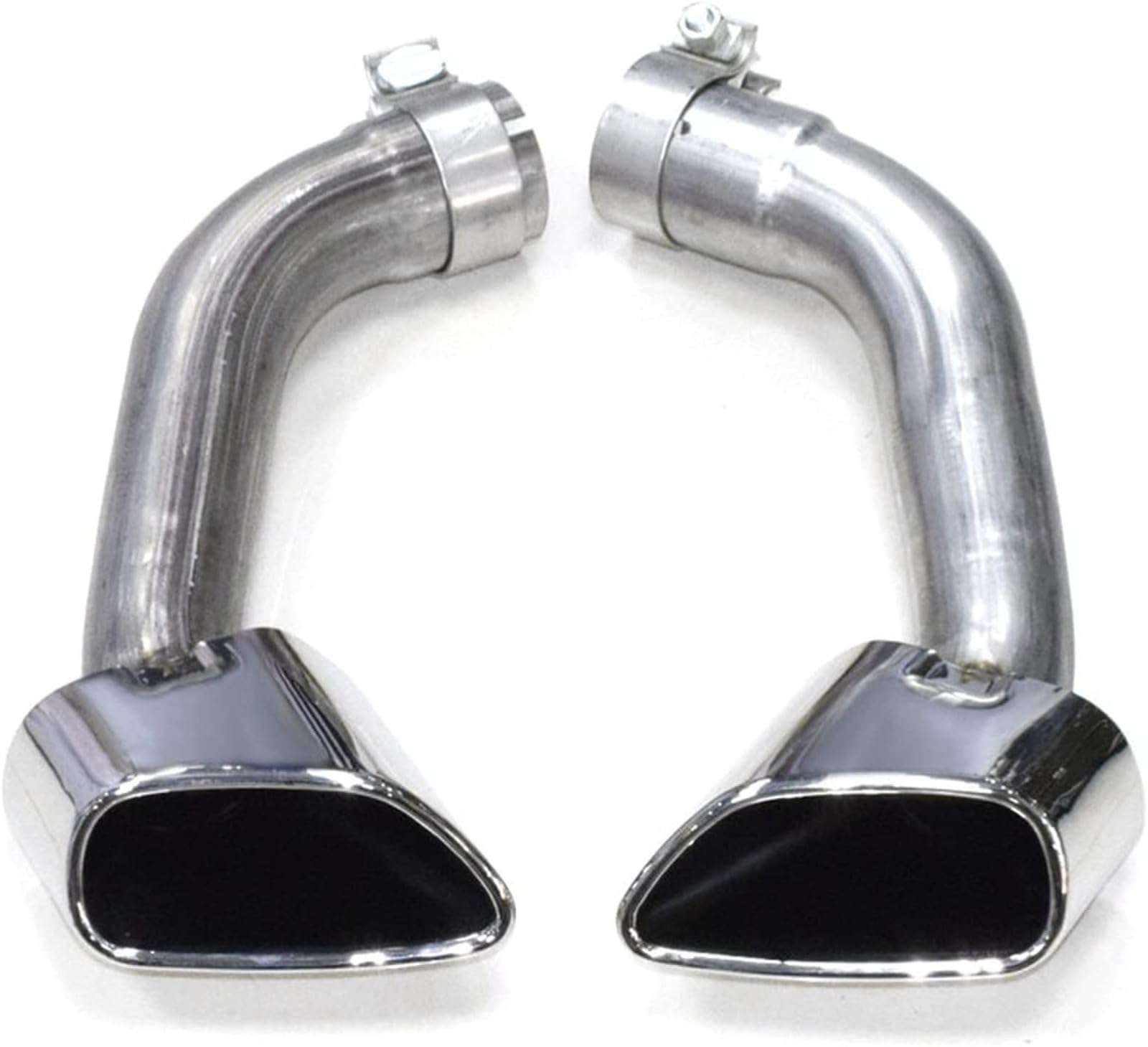 Exhaust Tip for BMW X5 E70 2008~2013 Stainless Steel Car Exhaust Pipe Square Muffler Tip Tailpipe von XIAXIAJIA